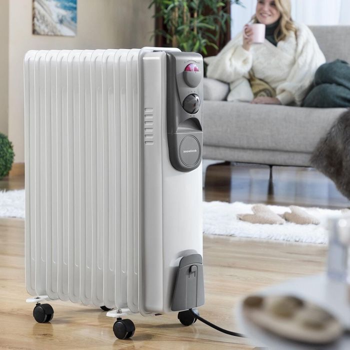 Radiador de Aceite Oileven InnovaGoods 2500 W (11 cuerpos)