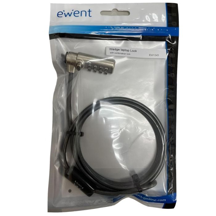 Cable de Seguridad Ewent EW1243 2 Cable de Seguridad Ewent EW1243 2