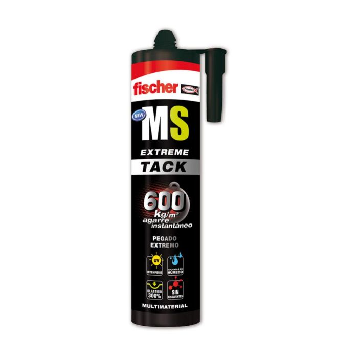 Sellador/Adhesivo Fischer Ms Negro 290 ml 0 Sellador/Adhesivo Fischer Ms Negro 290 ml 0