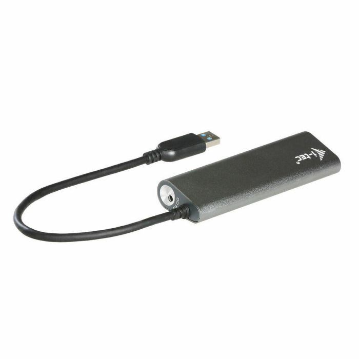 Hub USB i-Tec U3HUB448 Plateado Negro Gris 0 Hub USB i-Tec U3HUB448 Plateado Negro Gris 0