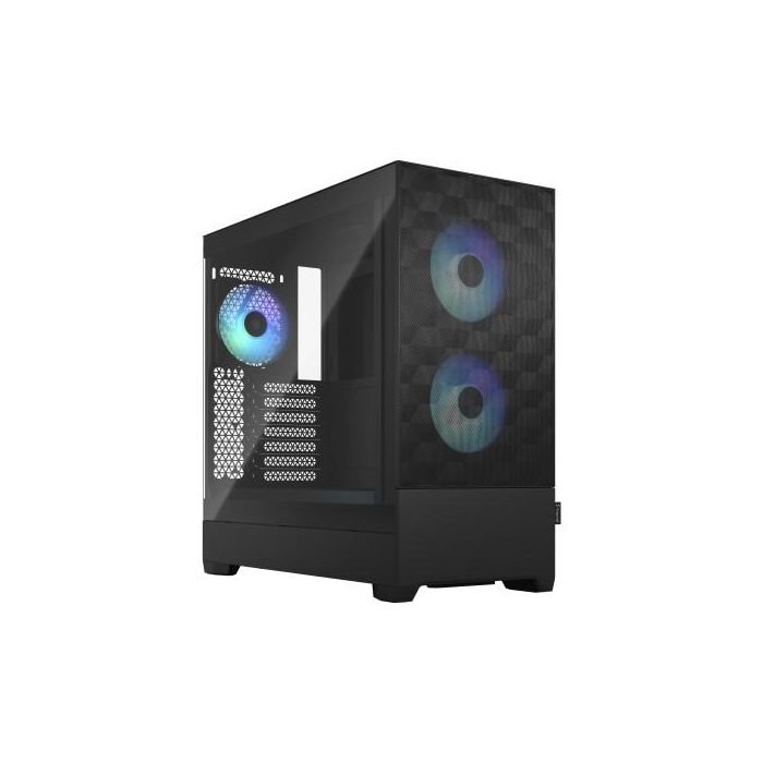 Caja PC - DISEÑO FRACTAL - Pop Air RGB Black TG - Negro (FD-C-POR1A-06)