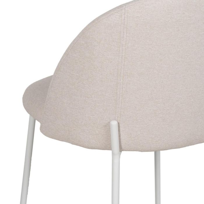 Silla Crema Tejido-Metal Contract 51 X 52 X 79,50 cm