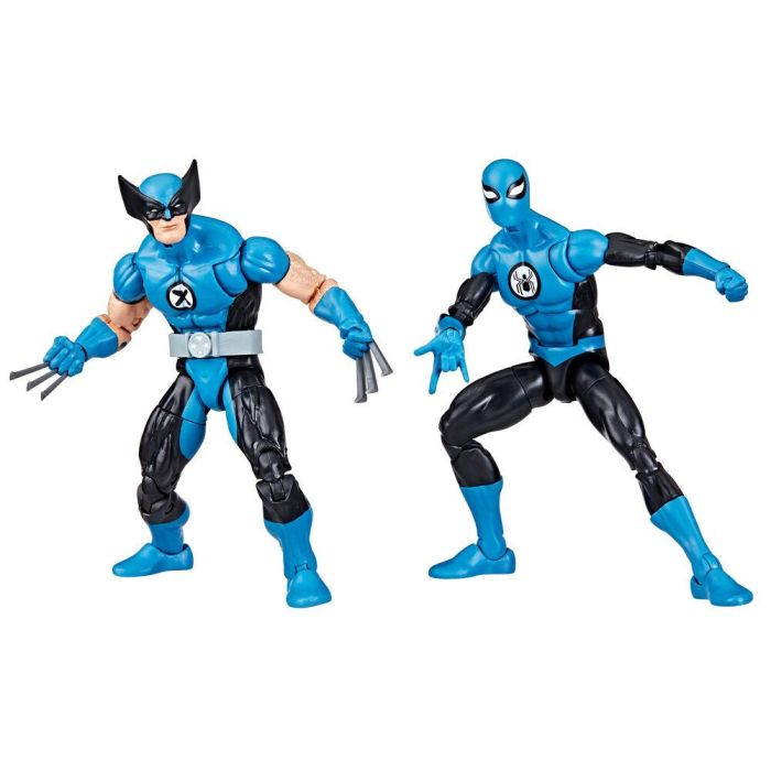 Blister 2 figuras Wolverine Spiderman Los 4 Fantasticos Marvel 2 Blister 2 figuras Wolverine Spiderman Los 4 Fantasticos Marvel 2