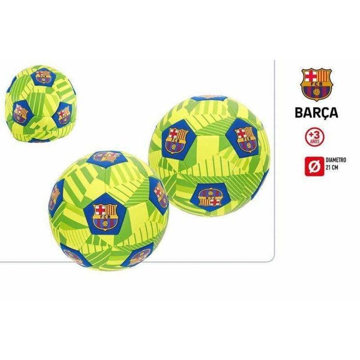 Color Baby Balón de Fútbol Playa Neopreno Barcelona Diámetro 21 cm para Niños +3 Años 1 Color Baby Balón de Fútbol Playa Neopreno Barcelona Diámetro 21 cm para Niños +3 Años 1