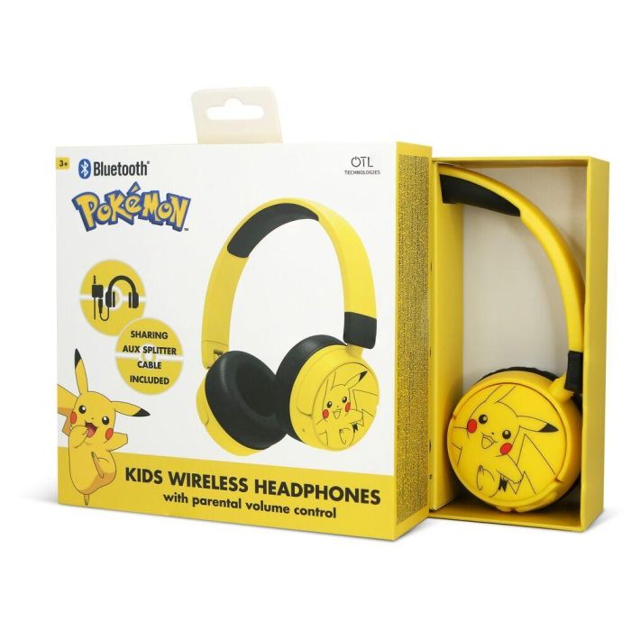 Auriculares infantiles Pikachu Pokemon 10