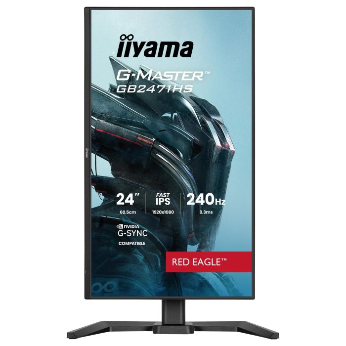 iiyama G-Master GB2471HSU-B1 Monitor Gaming 23.8" 1920x1080 FHD Fast IPS 0.3 ms 240 Hz 1