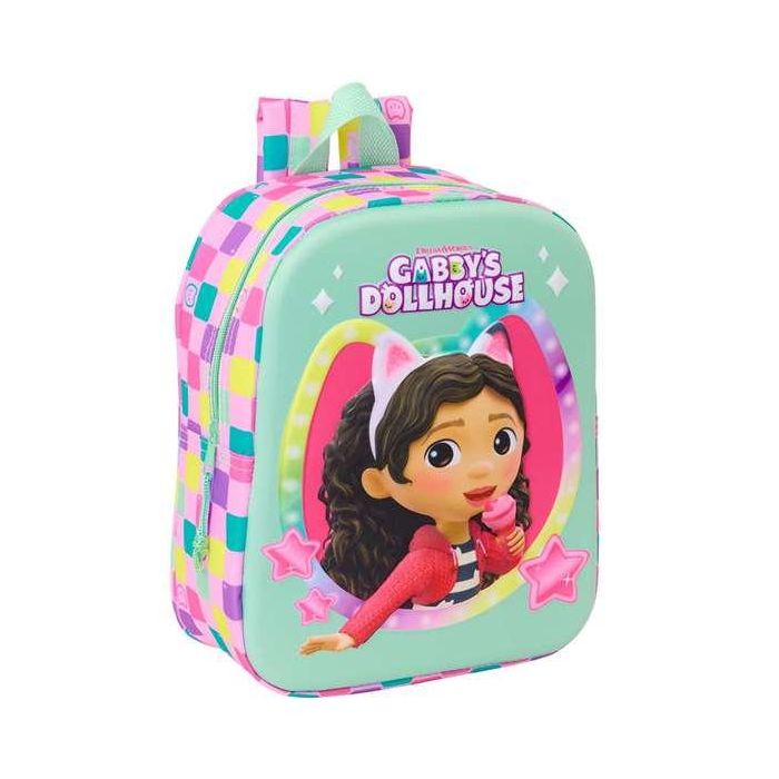 Mochila Safta Guarderia 3D Gabby'S Dollhouse 270x220x100 mm Mochila Safta Guarderia 3D Gabby'S Dollhouse 270x220x100 mm