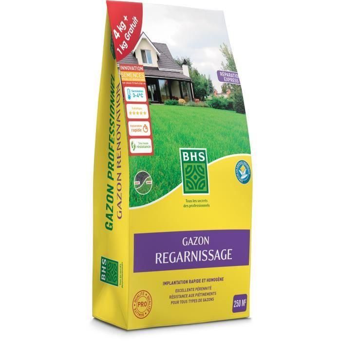 Césped - BHS - Regenerador de césped 5 kg Césped - BHS - Regenerador de césped 5 kg