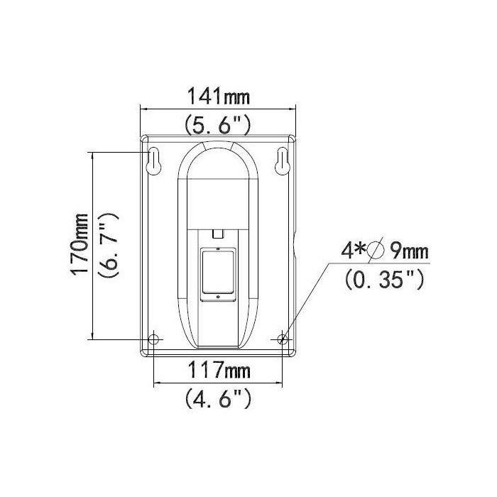 ALLNET Wallmount/Wandhalter for ALL-CAM2498-LEP 2