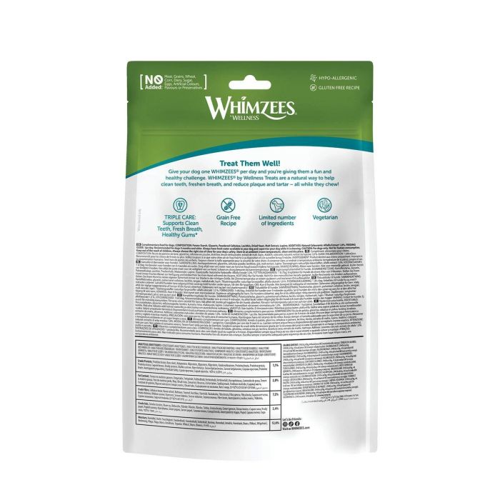 Whimzees Alligator S - Snack Dental para Perros, 24 Unidades 8 Whimzees Alligator S - Snack Dental para Perros, 24 Unidades 8