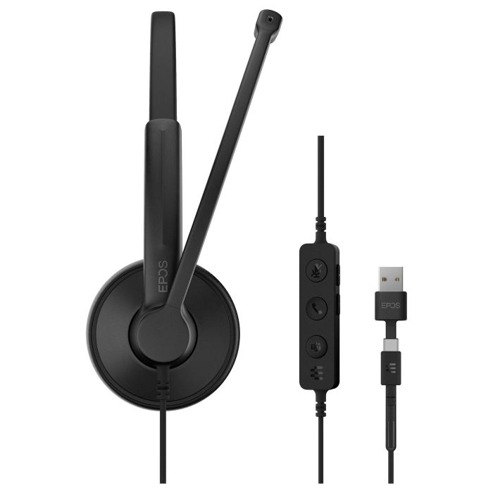 EPOS IMPACT 100 MS Mono Auricular con Cable USB-C/USB-A para Oficina y Centro de Llamadas, Certificado para Microsoft Teams 8