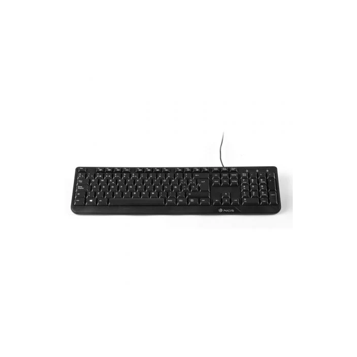 NGS COCOAKIT Teclado Ratón USB Negro QWERTY 1000 DPI