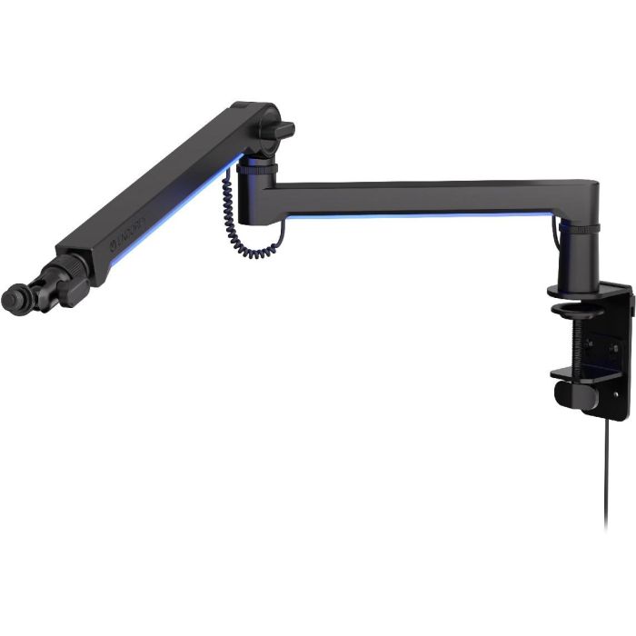 ENDORFY Mikrofonhalterung Broadcast Low Profile RGB Boom Arm (schwarz. fr Mikrofone bis 2kg. LED-Hintergrundbeleuchtung) 8