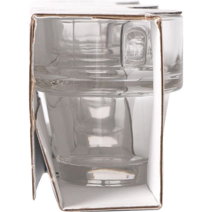 La Mediterranea Set 3 Tazas Cafe 90Ml Colección Tower Medidas 8.4x6x6 cm (24 Cajas)