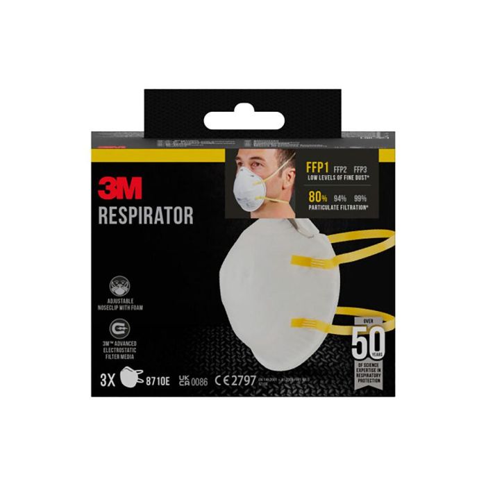 Mascarilla 3M ffp1 8710e (3 Unidades) 1 Mascarilla 3M ffp1 8710e (3 Unidades) 1