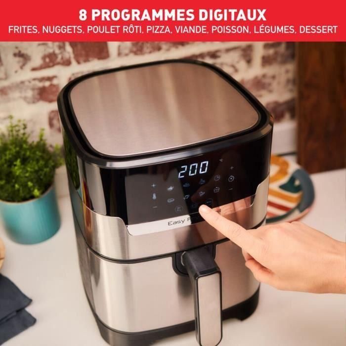 Moulinex First Oil + Grill 4.2 L Temperatura ajustable 8 Programas automáticos Temporizador de aire Digital Freidora EZ505D10 2