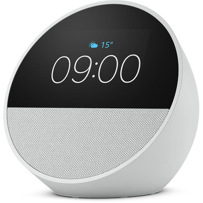 Amazon Echo Spot Asistente Virtual Blanco Pantalla 2.83" Alexa Control por Voz Wifi Bluetooth