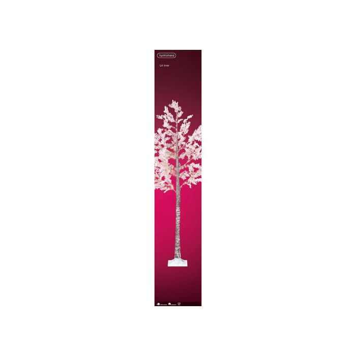 Arbol micro led flores rosas ip44 210cm 1 Arbol micro led flores rosas ip44 210cm 1