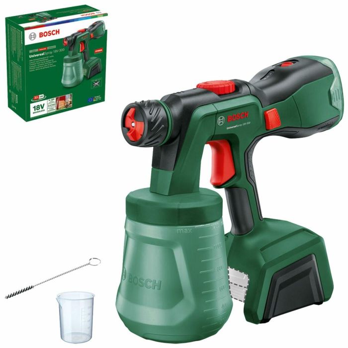 Bosch AAAKI07562 Pistola de Pintura UniversalSpray 18V-300 Inalámbrica Potente Portátil 7 Bosch AAAKI07562 Pistola de Pintura UniversalSpray 18V-300 Inalámbrica Potente Portátil 7