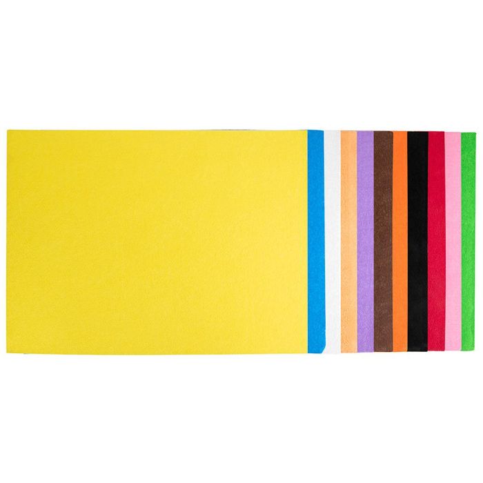 Goma Eva Liderpapel 50x70 cm 60 gr-M2 Espesor 2 mm Textura Toalla Amarillo 10 unidades 3