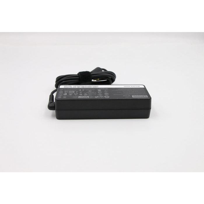 Lenovo 90W AC adapter for Lenovo ThinkPad laptops, input 100-240Vac, 89% efficiency, round tip connector. 5 Lenovo 90W AC adapter for Lenovo ThinkPad laptops, input 100-240Vac, 89% efficiency, round tip connector. 5