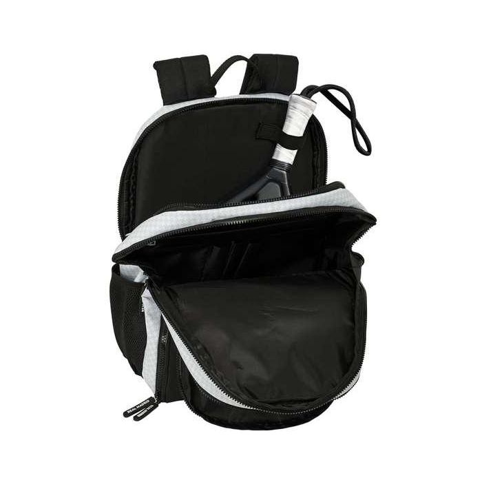 Mochila de Pádel Real Madrid C.F. 24/25 Blanco Gris 2 Mochila de Pádel Real Madrid C.F. 24/25 Blanco Gris 2