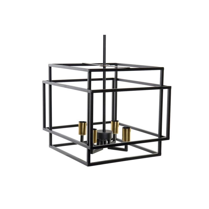 Lampara Techo Moderno DKD Home Decor Negro Dorado 40 x 142 x 47 cm