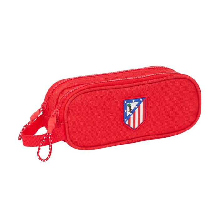 Bolso Escolar Portatodo Safta Doble Atletico De Madrid 80x210x60 mm