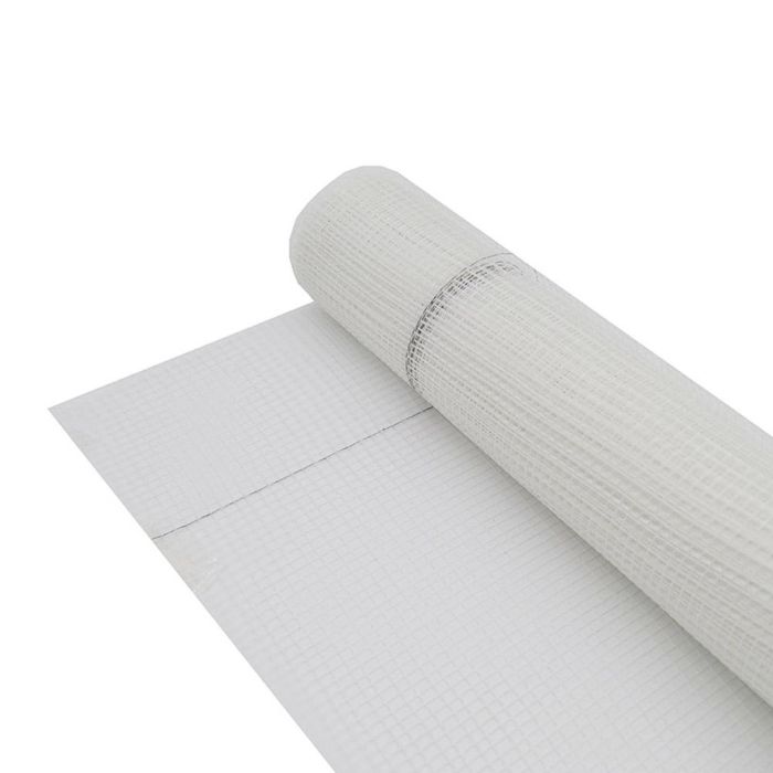 Fun And Go Malla Yeso 5x5mm 1x50m Blanca 70g/m² para Evitar Fisuras y Grietas en Paredes y Techos Interiores
