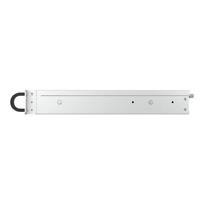 QNAP TS-h765eU NAS Bastidor 1U Intel Atom 8 GB DDR5 QuTS hero, 4 bahías 3.5", 3 ranuras NVMe PCIe E1.S/M.2, 10GbE 4