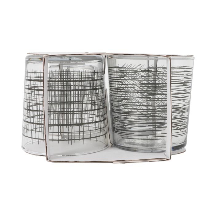 Set 4 Vasos Pinta 340 cc Black Li - LAV (6 Cajas) 4 Set 4 Vasos Pinta 340 cc Black Li - LAV (6 Cajas) 4