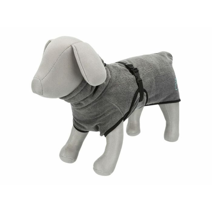Albornoz para perro Trixie Gris L 8 Albornoz para perro Trixie Gris L 8