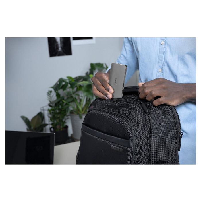 Hub USB Kensington K33820WW Negro Plateado