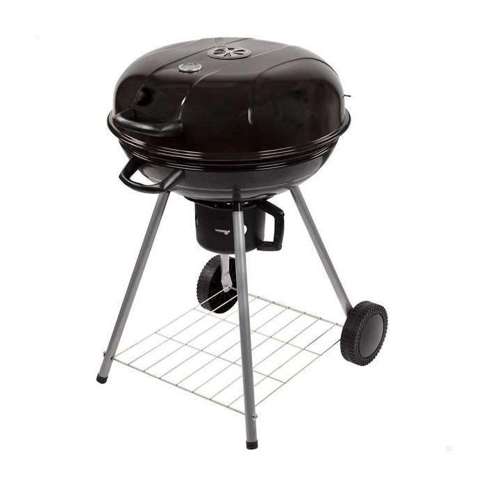 Barbacoa de carbón redonda con tapa aktive 57x86 cm Barbacoa de carbón redonda con tapa aktive 57x86 cm