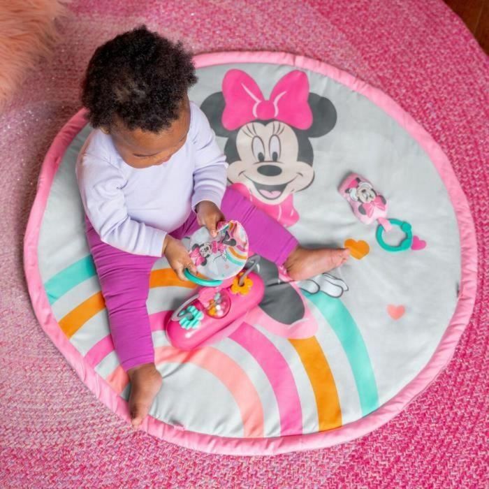 Alfombra de juego Disney Baby MINNIE MOUSE - BRIGHT STARTS - Forever Besties - Con música y luces - Rosa - Recién nacidos y más 3