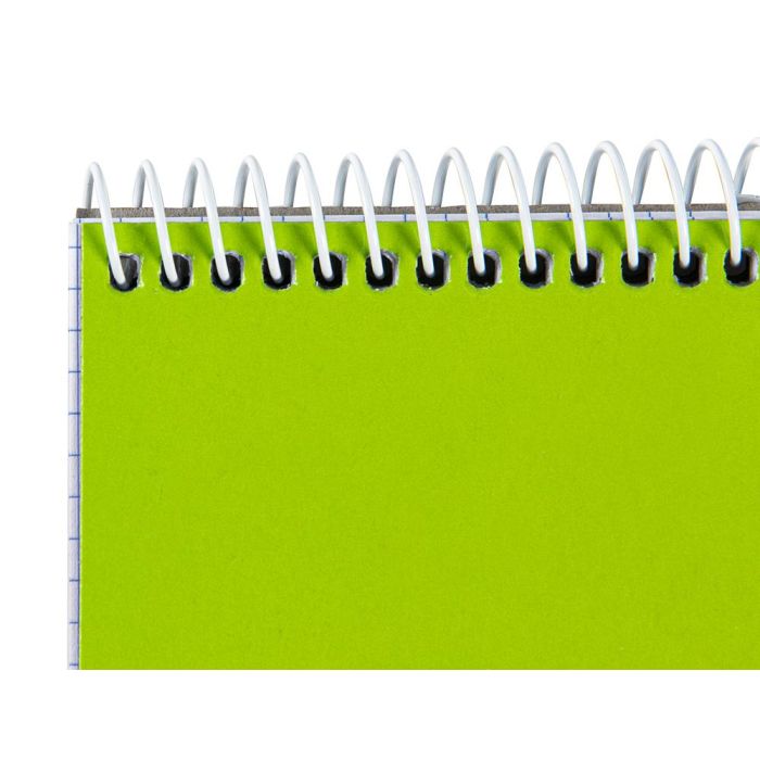 Cuaderno Espiral Liderpapel Bolsillo Doceavo Apaisado Smart Tapa Blanda 80H 60 gr Cuadro 4 mm Colores Surtidos 3