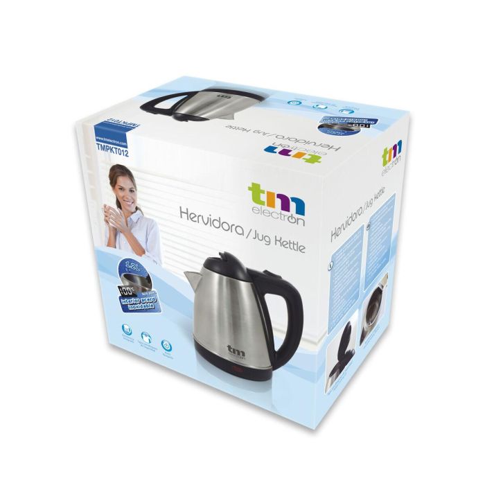 Hervidor TM Electron Acero Inoxidable 1000 W 1,2 L 2 Hervidor TM Electron Acero Inoxidable 1000 W 1,2 L 2