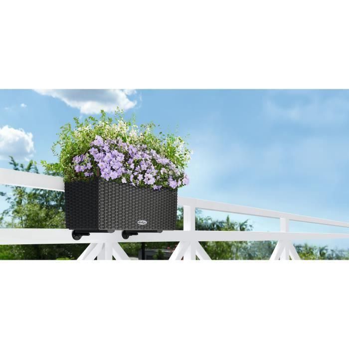 Jardinera - Lechuza - Balconera Cottage 50 - Granito - Rectangular - Con reserva de agua 2