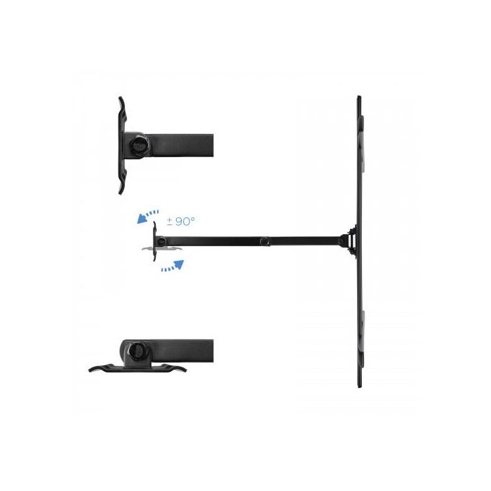 TooQ LP6070TN-B Soporte de Pared Orientable/Inclinable para TV 37-70" hasta 50kg VESA 200x200-600x400 Negro Compatible Curvas 5 TooQ LP6070TN-B Soporte de Pared Orientable/Inclinable para TV 37-70" hasta 50kg VESA 200x200-600x400 Negro Compatible Curvas 5