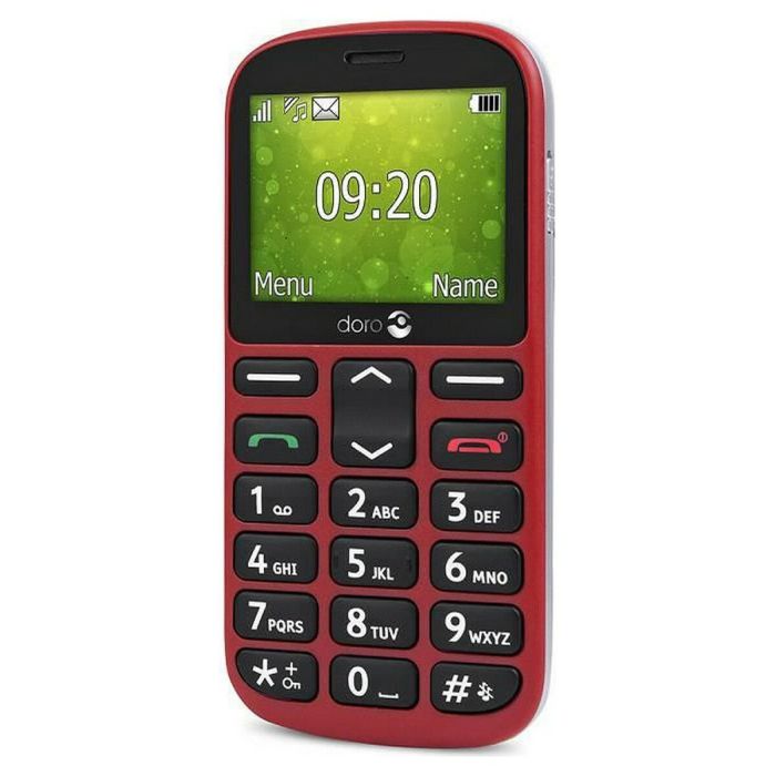 Teléfono Móvil para Mayores Doro 1360 Rojo 2G 2