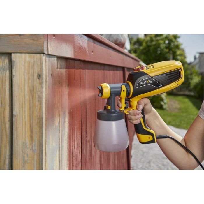 Wagner W590 Pistola de pintura universal de baja presión para paredes y lacas, 630W, 2 frentes Ispray, Tecnología Flexio, Turbina X-Boost 12