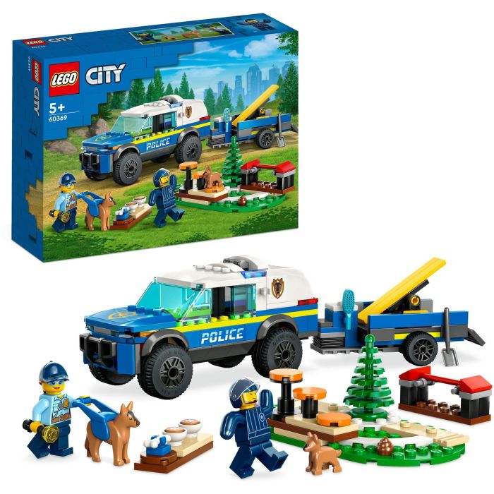 LEGO City Entrenamiento Móvil para Perros Policía Juego de Construcción 197 Piezas para Niños y Niñas a partir de 5 Años 2