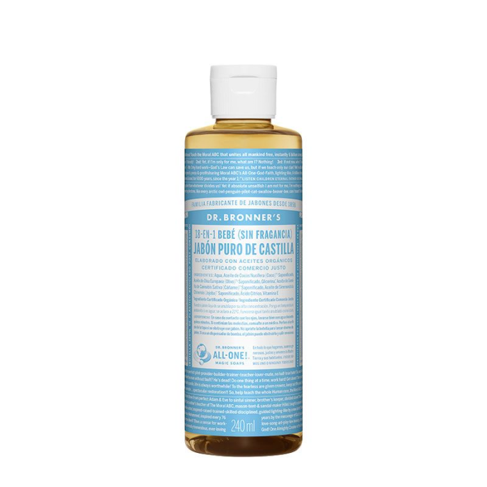 Dr Bronner'S Jábon Líquido Bebés - Neutral 240 mL