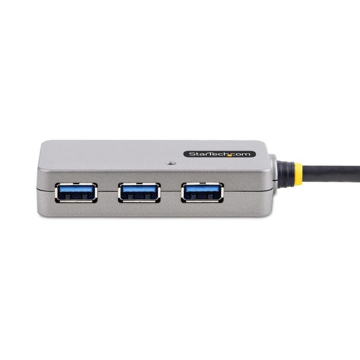 Hub USB Startech U01043-USB-EXTENDER Negro Plateado 10 Hub USB Startech U01043-USB-EXTENDER Negro Plateado 10