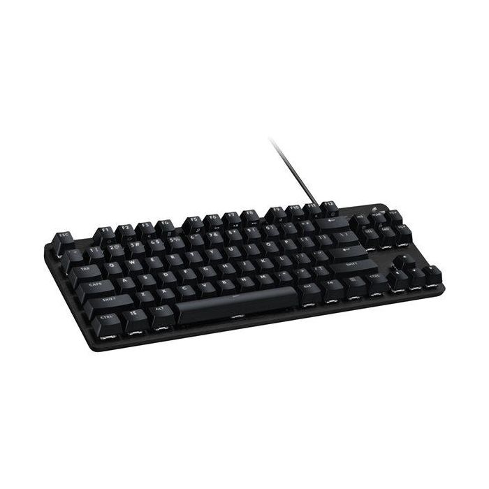 Logitech Teclado Gaming G G413 TKL SE Mecánico Táctil Aluminio Retroiluminación Blanca Formato Compacto PBT Plug & Play USB 2.0 2