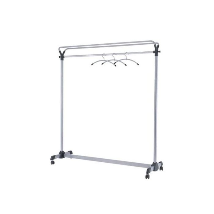 Archivo 2000 Perchero Alba de Gran Capacidad con Ruedas 540x1530x1715 mm Gris ALPMGROUP3 GS 1