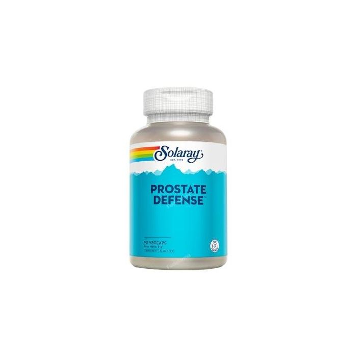 SOLARAY Prostate Defense 90 Cápsulas – Apoyo Nutricional para la Próstata con Sabal, Ortiga y Zinc