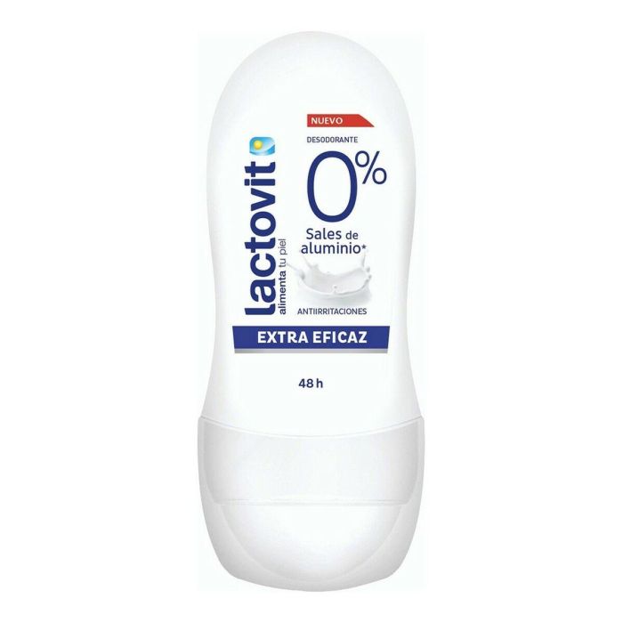 Lactovit Desodorante Roll-on Original 0% Sin Alcohol Protein Calcium 50 ml | 48h Protección Piel Suave Lactovit Desodorante Roll-on Original 0% Sin Alcohol Protein Calcium 50 ml | 48h Protección Piel Suave