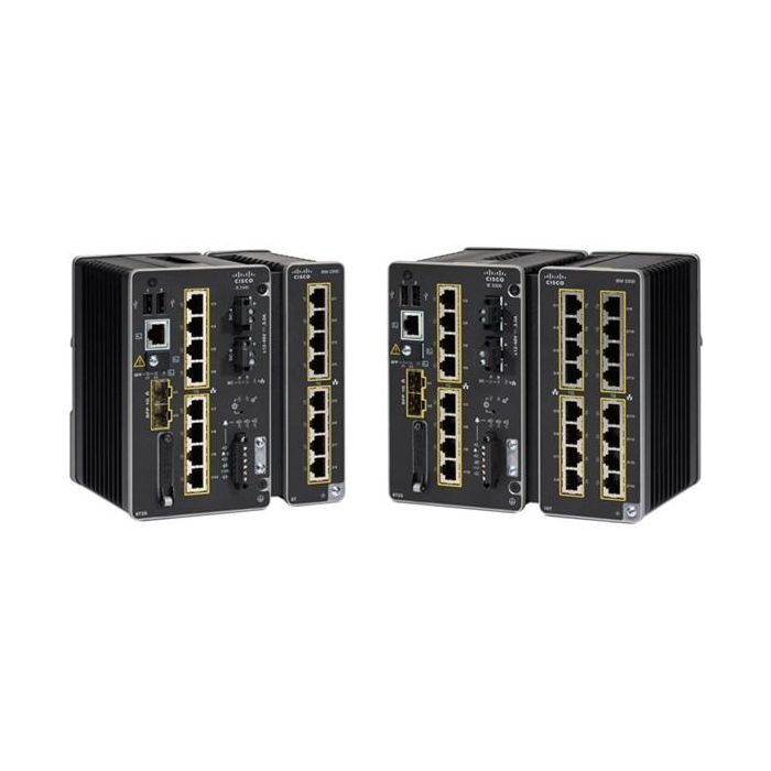 Cisco CATALYST IE3300 RUGGED Switch Industrial 16 Puertos Gigabit Ethernet PoE Montaje en Rack