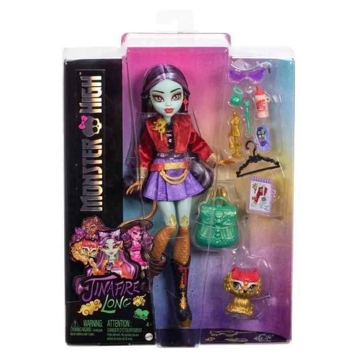 Muñeca monster high muñeca jinafire con accesorios. 5 Muñeca monster high muñeca jinafire con accesorios. 5